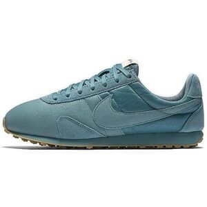 Nike Waffle Trainer 2 SE Women Teal Suede Low Top Athletic Sneakers Shoes